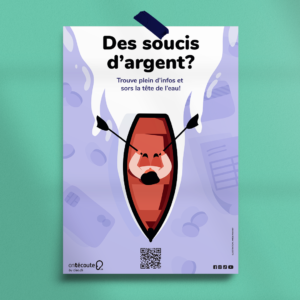 Affiche gestion de l'argent - ontécoute.ch (A4)